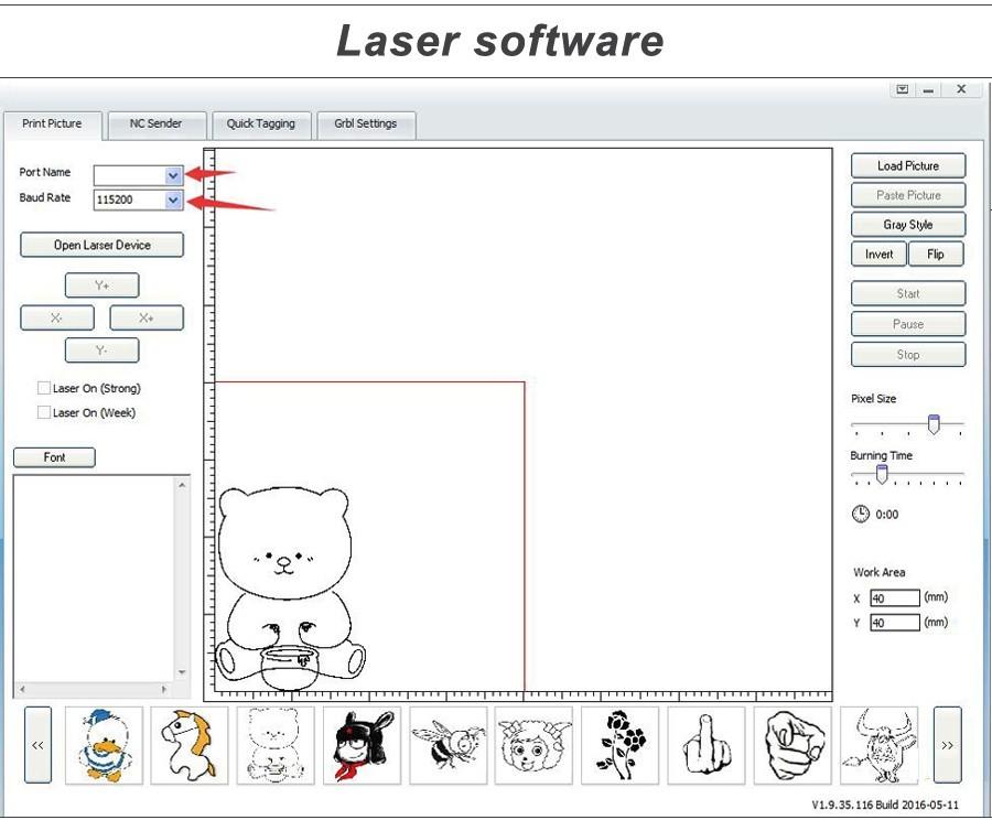 laser engraver software